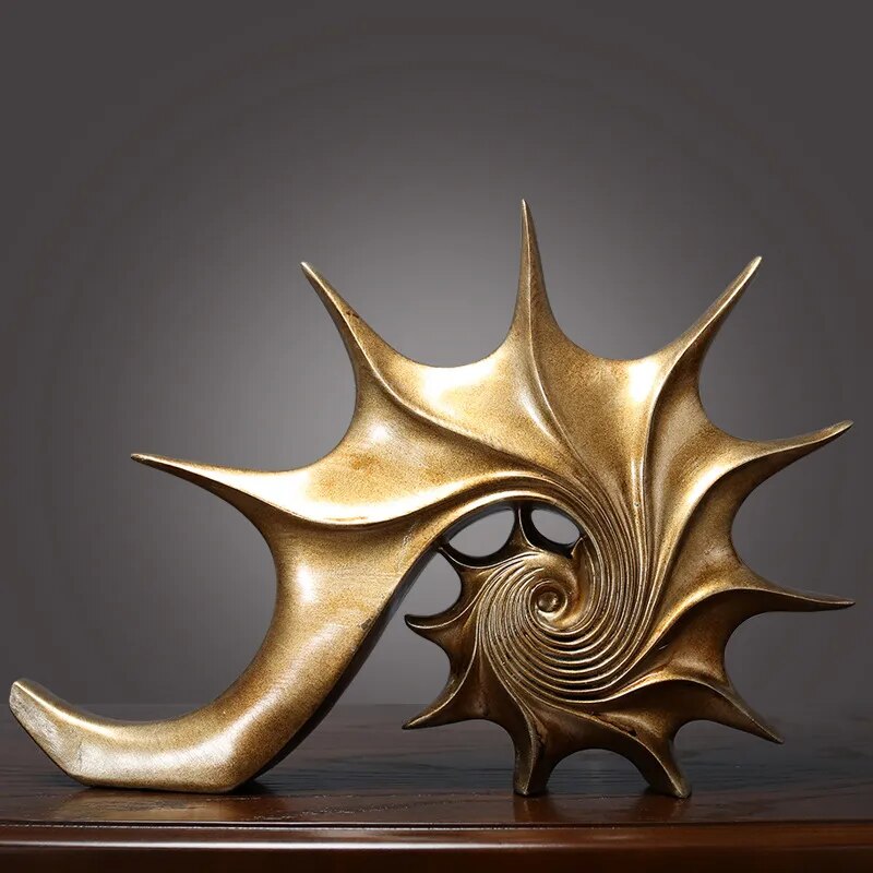Abstract Resin Ornaments