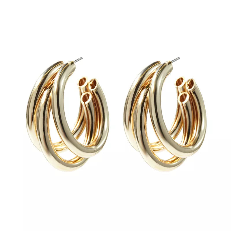Gold Hoop Earring