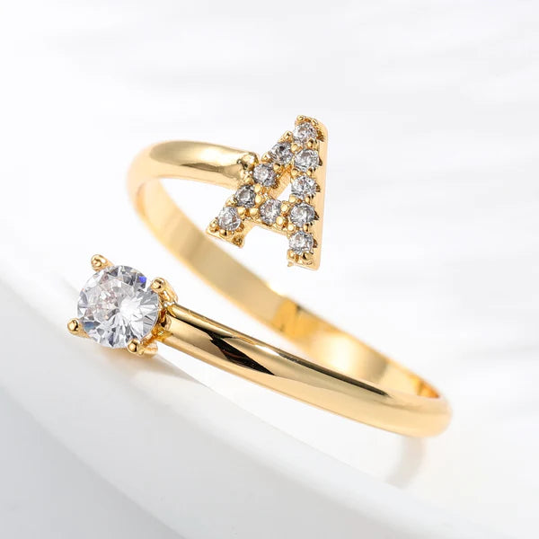 Bague Initiale Personnalisée