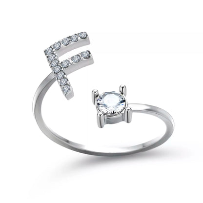 Bague Initiale Personnalisée