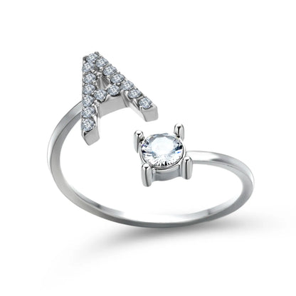 Bague Initiale Personnalisée