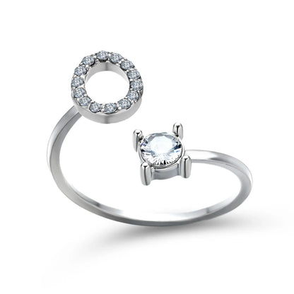 Bague Initiale Personnalisée