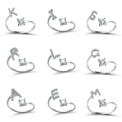 Bague Initiale Personnalisée