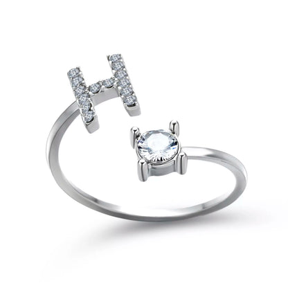 Bague Initiale Personnalisée