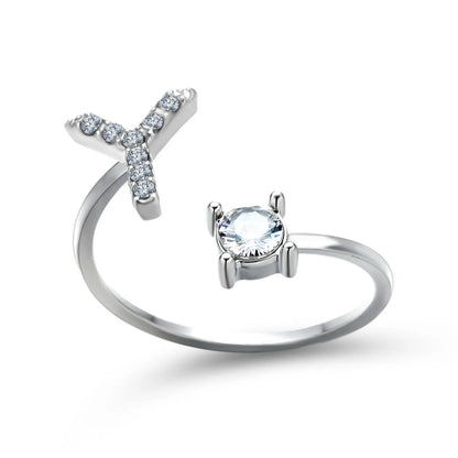 Bague Initiale Personnalisée