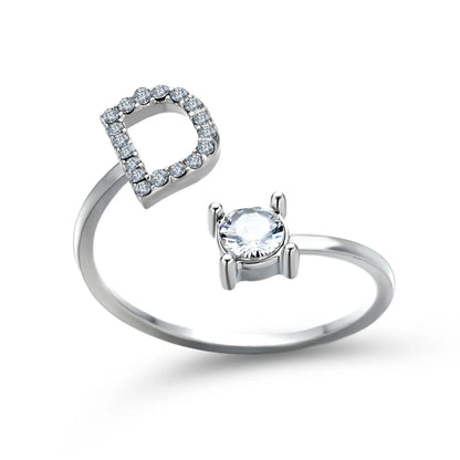 Bague Initiale Personnalisée