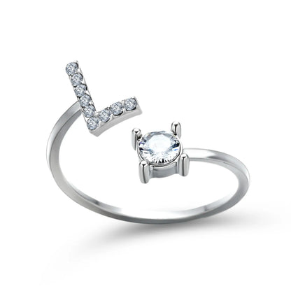 Bague Initiale Personnalisée