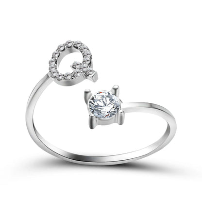 Bague Initiale Personnalisée