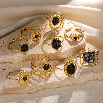 Stainless Steel Vintage Rings Collection