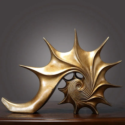 Abstract Resin Ornaments