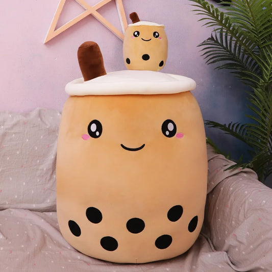 Tea Cup Milk Boba Plushie