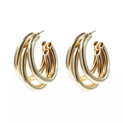 Gold Hoop Earring