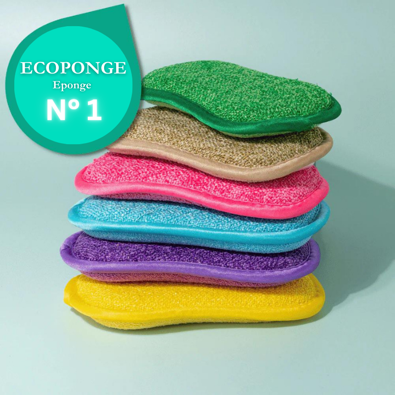 ECOPONGE® - Éponge Lavable et Réutilisable